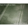 2014 gute afrikanische Kleidungsstück Stoff Shadda Damast Jacquard Kaffee Farbe Bazin Riche Promotion Textilien Verkauf neue Ankunft Polyster